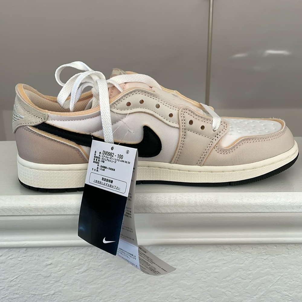 NWT air Jordan 1 retro low OG ex white coconut milk men’s size 9